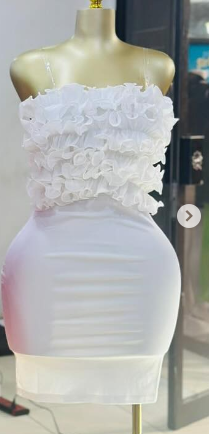 Mini Dress white
