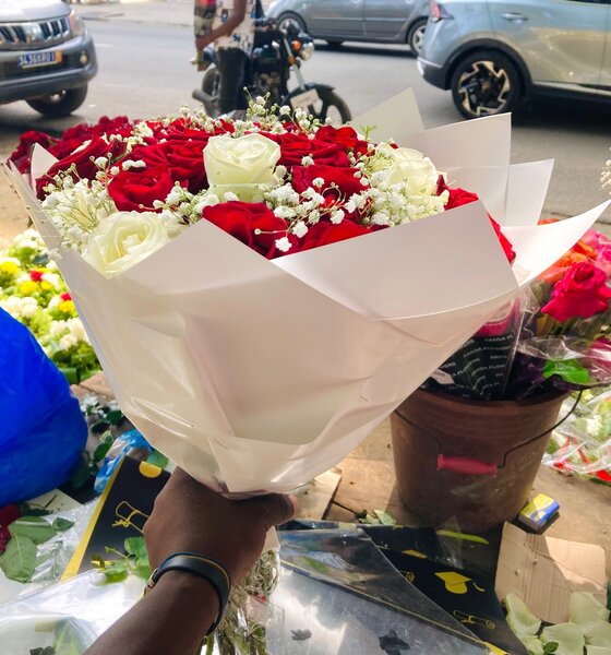 Bouquet de roses