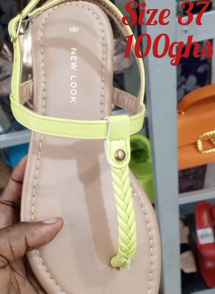 Sandals yellow