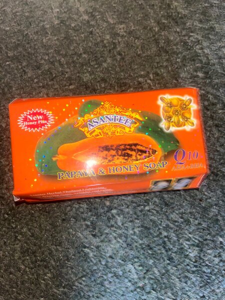 Asantee papaya soap
