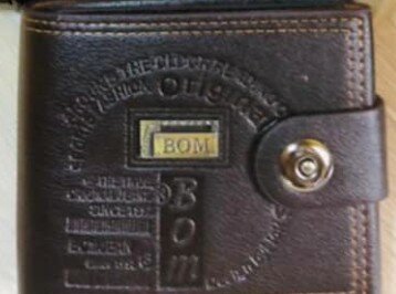 Leather wallet