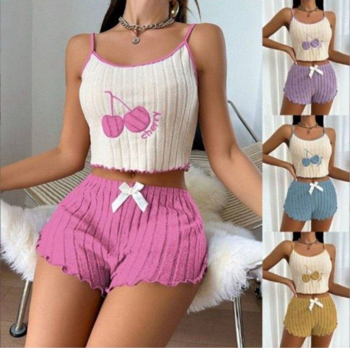 Ensemble Pyjama Été Femme