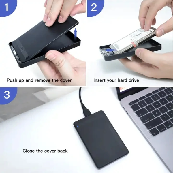Boîtier Disque Dur Externe USB 3.0