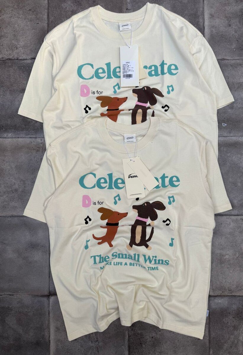 T-Shirt Chien & Musique Unisexe