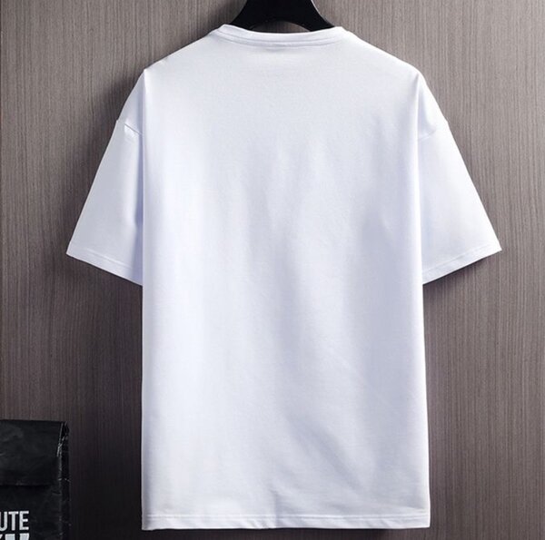 Sports Short Sleeve T-Shirt & Shorts Set - 2 Piece - White