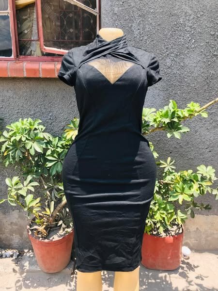 black dress