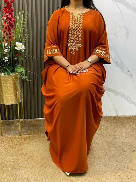 Robe Kaftan Élégant Femme