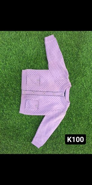 Purple Cardigan