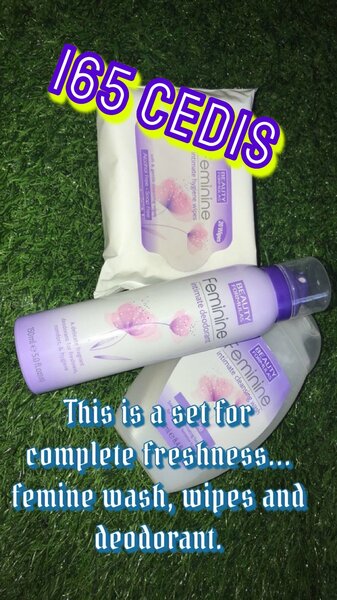 Intimate hygiene set