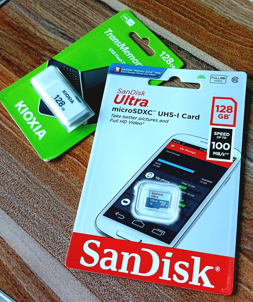 Mémoire ou Clé USB 128GB