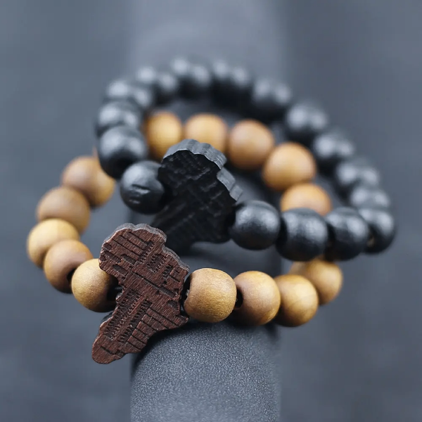 Bracelet de carte d'Afrique