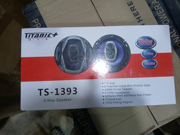 Haut-parleur 3 voies 400W