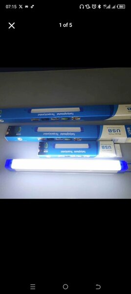Rechargeable led lights strong battery lasts 8hrs