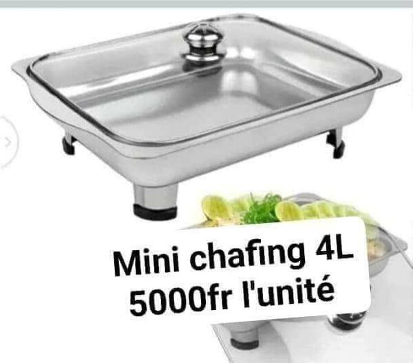 Mini chafing 4L