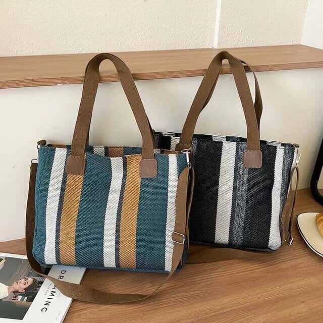 Sac cabas fourre-tout multicolore