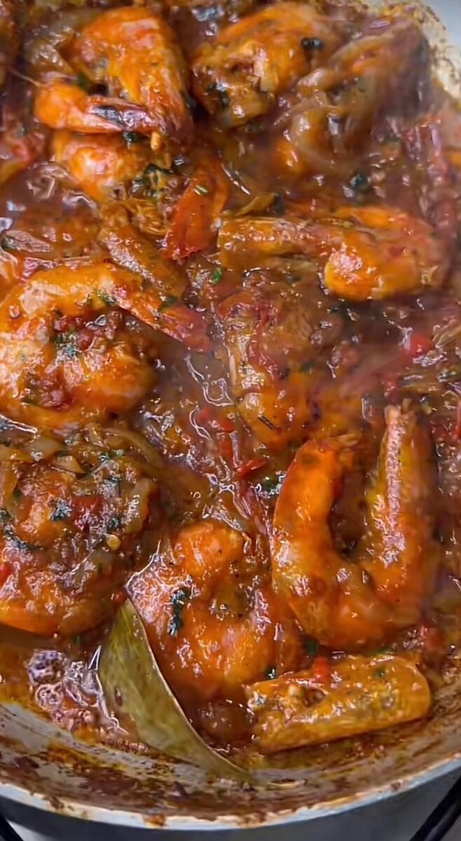 Crevettes épicées savoureuses
