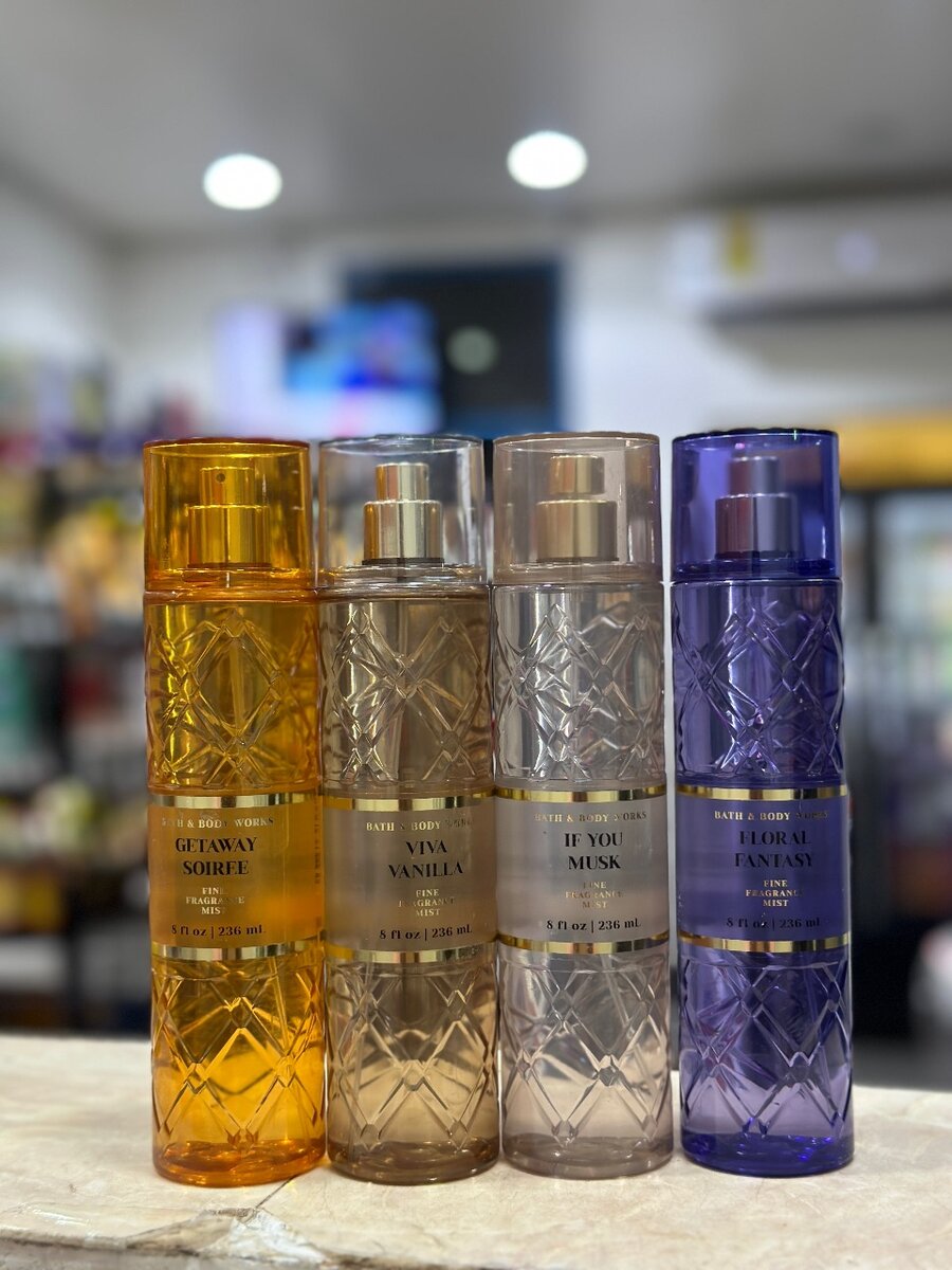 Bath and Body splashes
