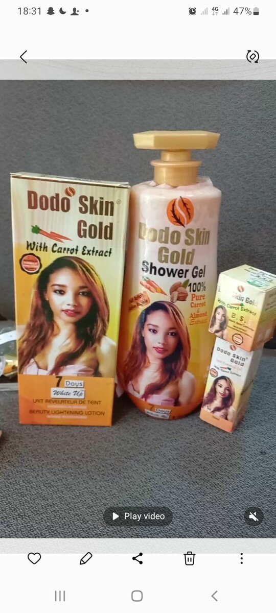 Dodo skin gold
