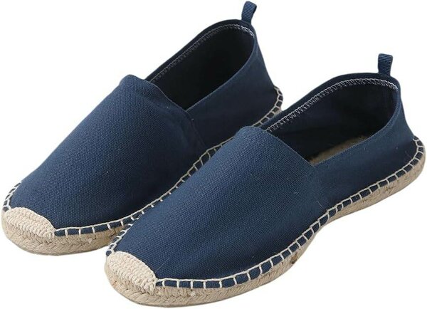 Espadrille bleue marine