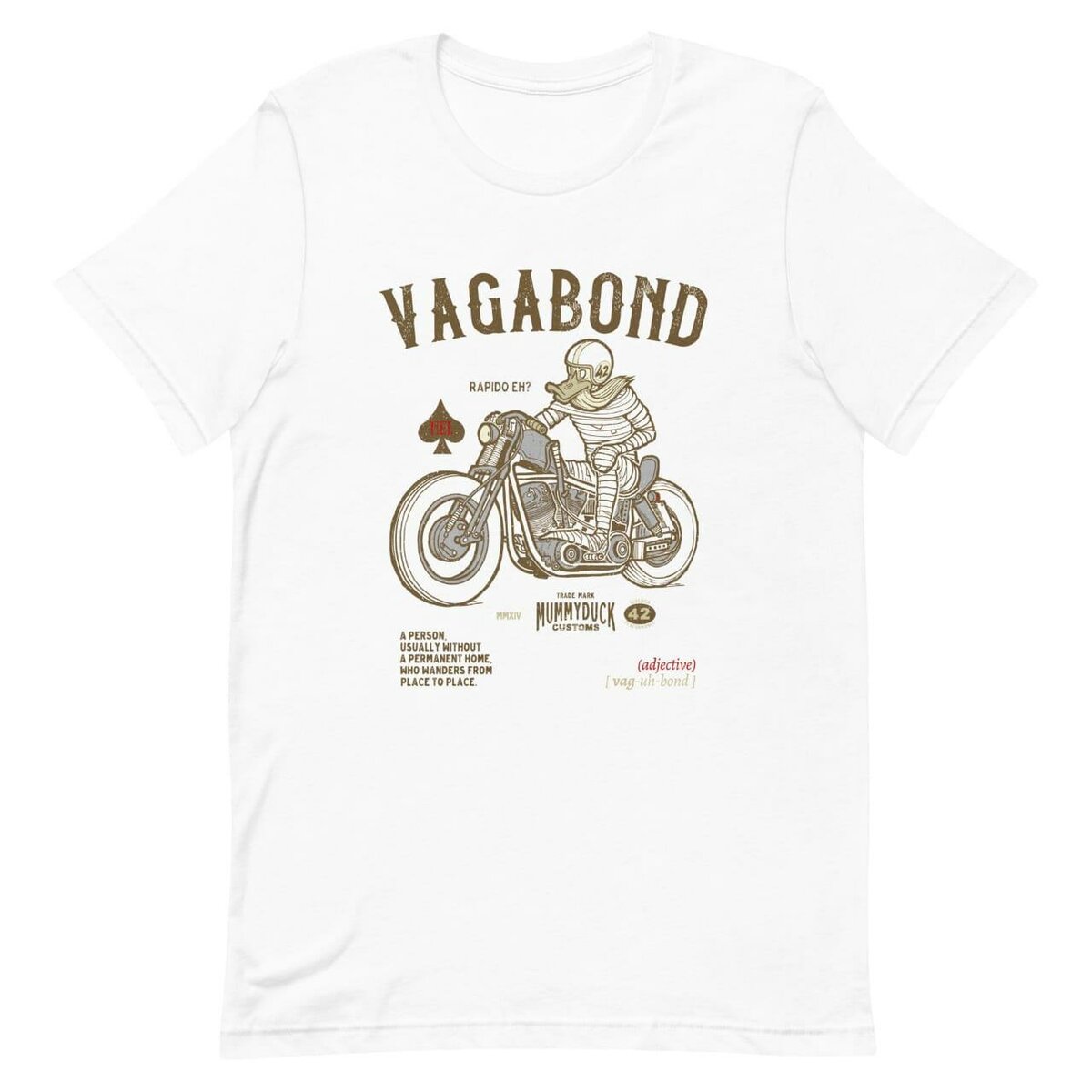 T-shirt Moto Vagabond Homme