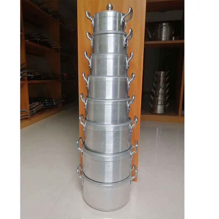 Batterie de Cuisine en Acier Inoxydable