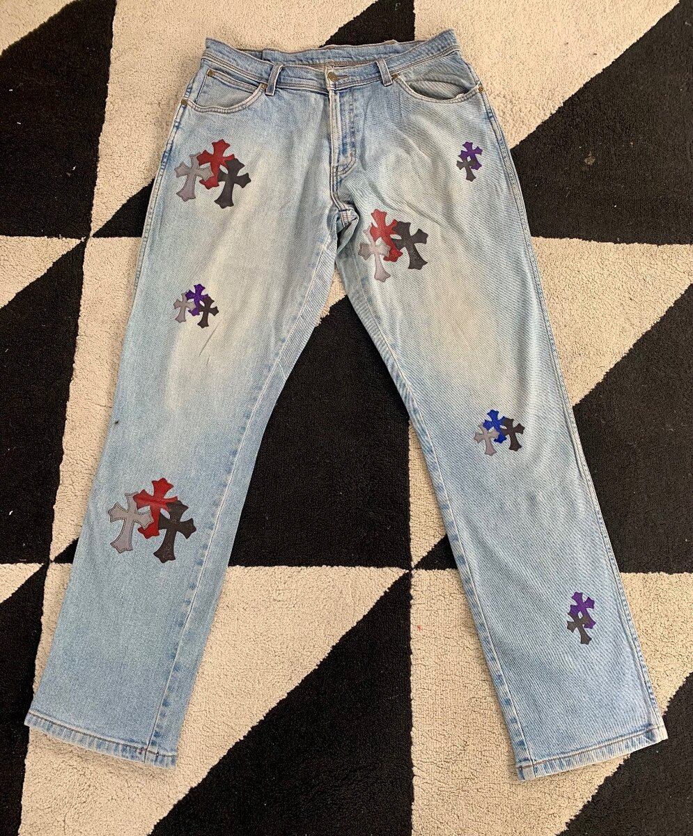 Jean customisé