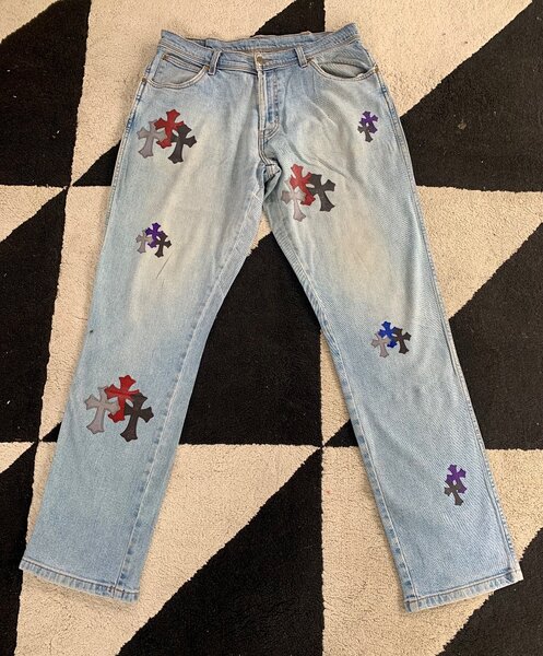 Jean customisé