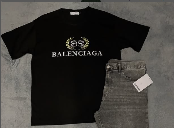 black t-shirt