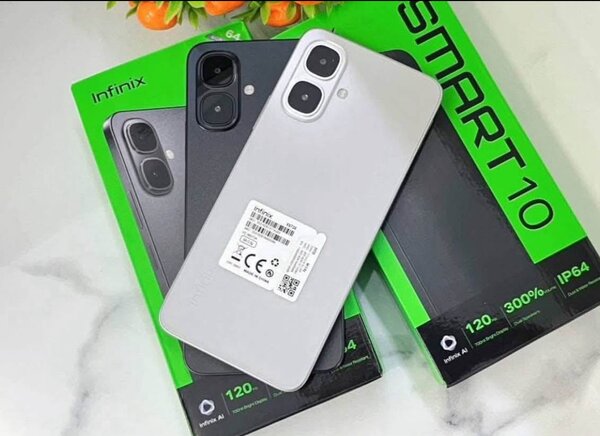 Infinix Smart 10 - Smartphone élégant IP64