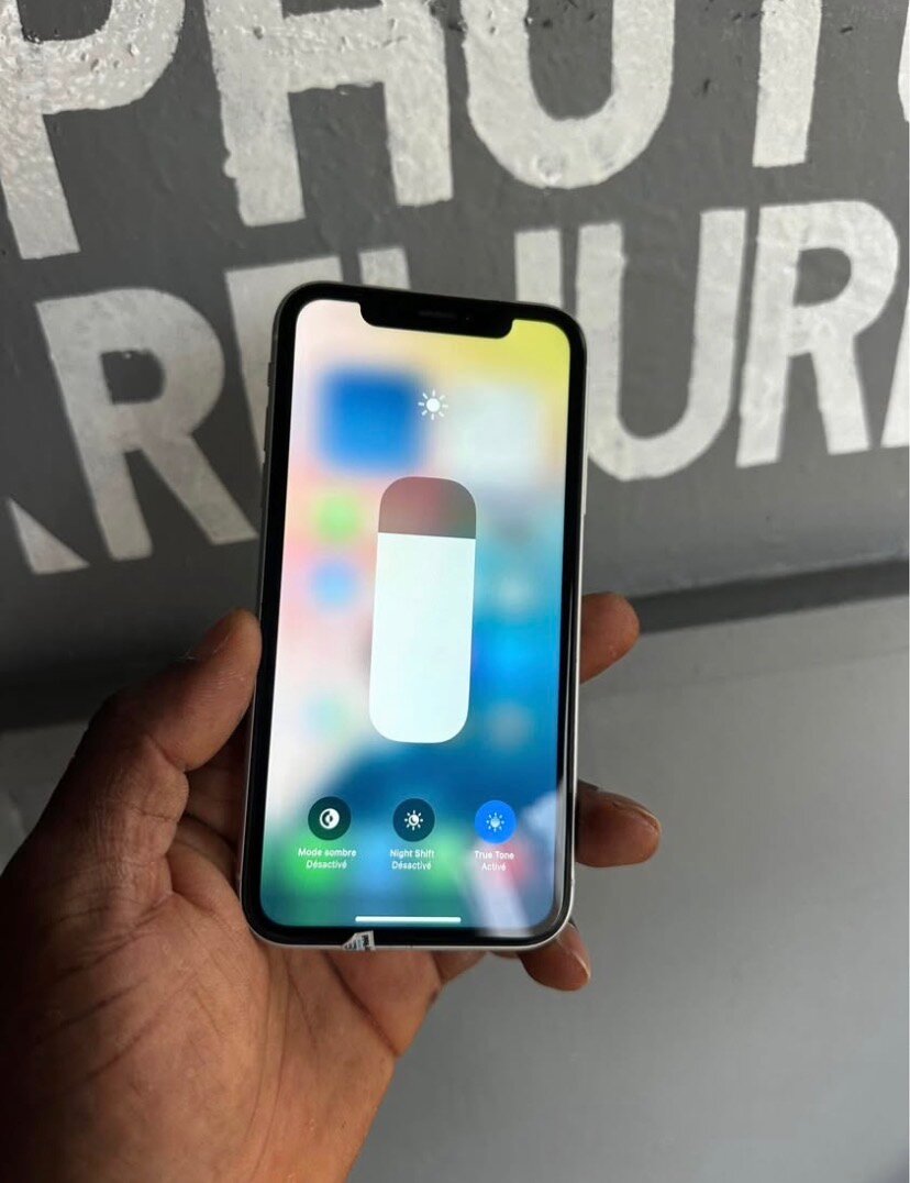 IPhone XR blanc