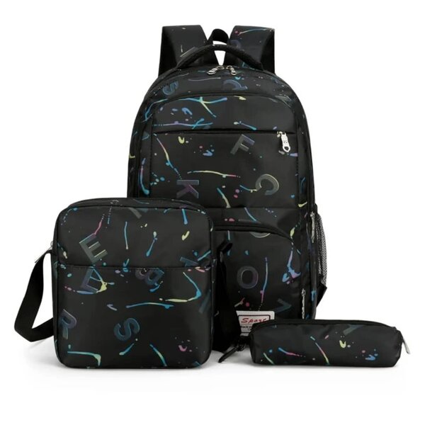 Sac à dos scolaire 3 pièces
