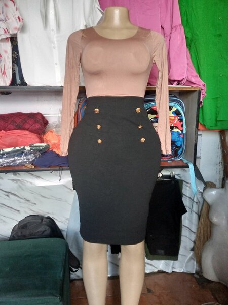 Top and skirt