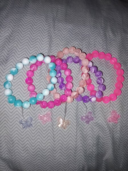 Beadwork.