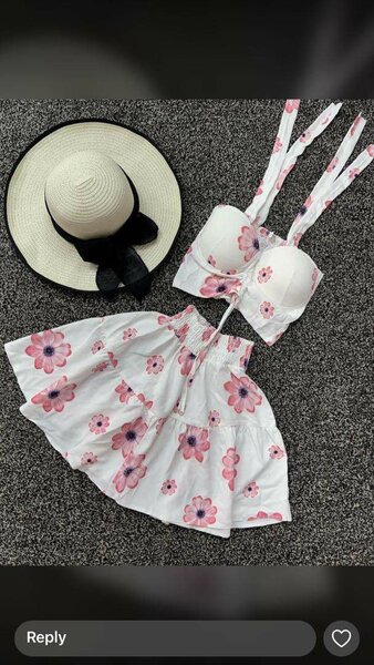 Skirt and top