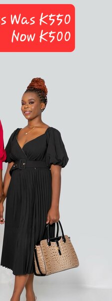 black dress