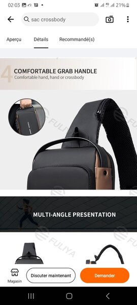 SAC À BANDOULIÈRE