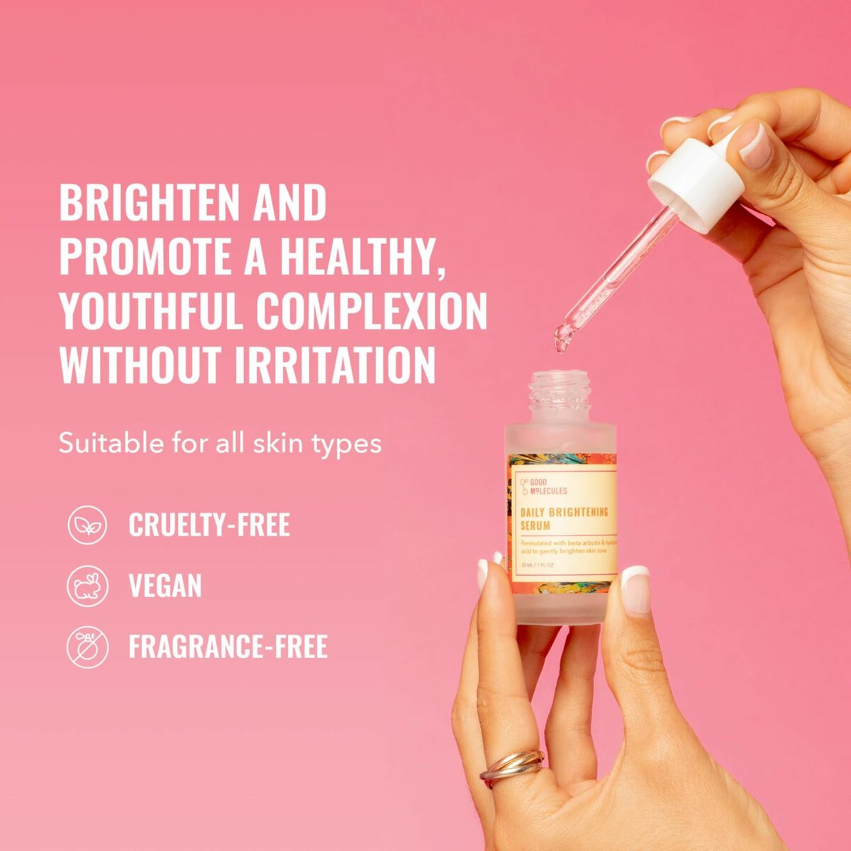 Good molecules daily brightening serum