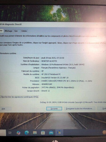 hp Intel core