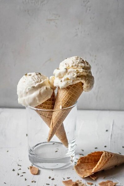 Cornet et glace