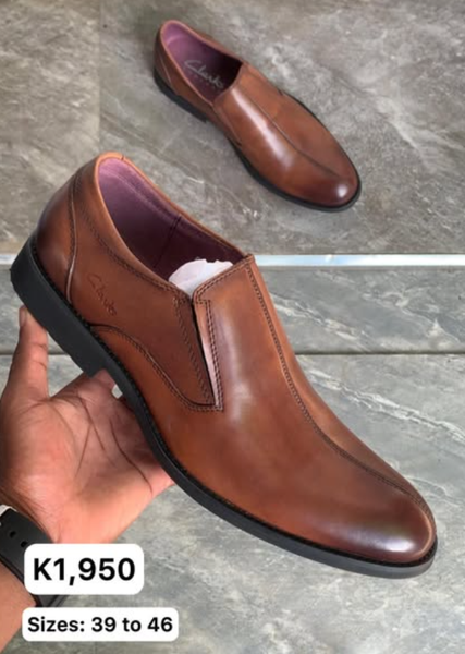 brown shoes