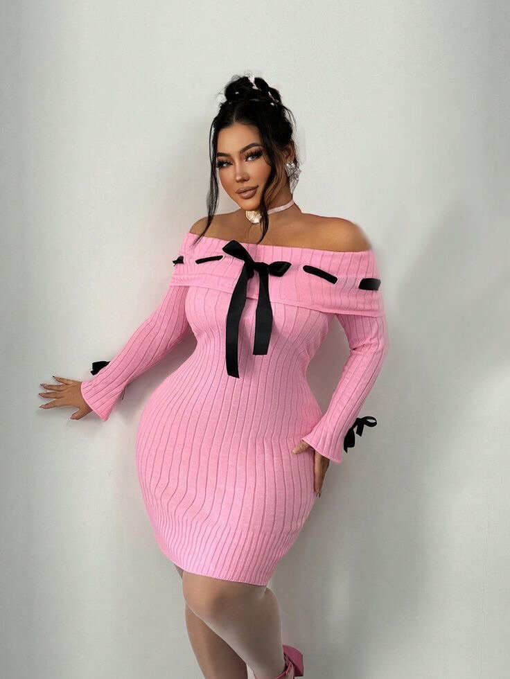 Barbies wear pink