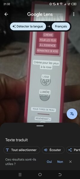 Crème contour des yeux lisse