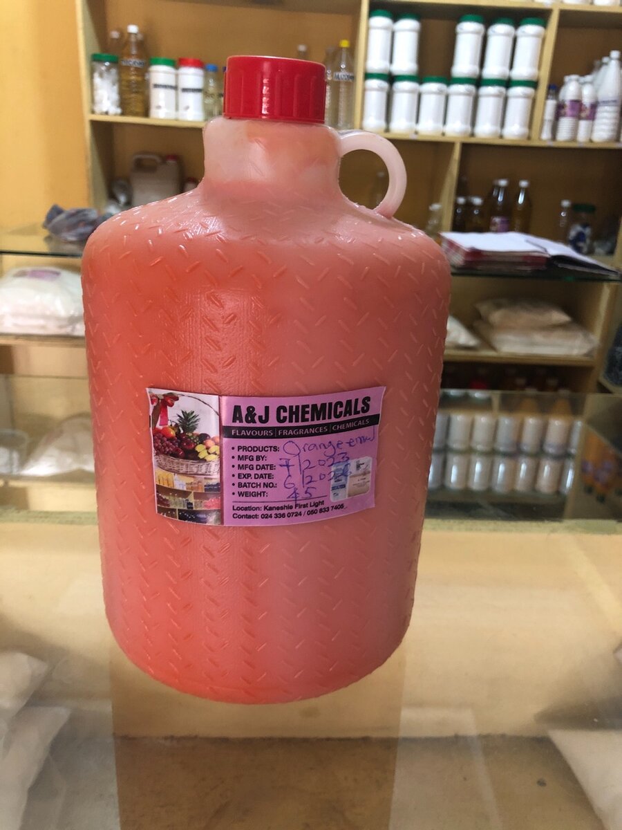 Orange emulsion