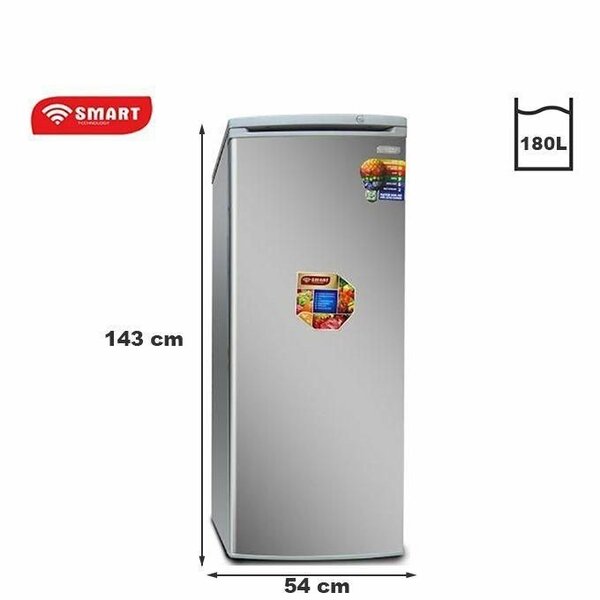 Congélateur Vertical 6 Tiroirs - STCD-335H - 180 L - Argent