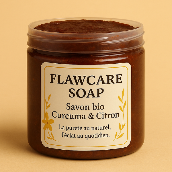 Savon bio Curcuma & Citron