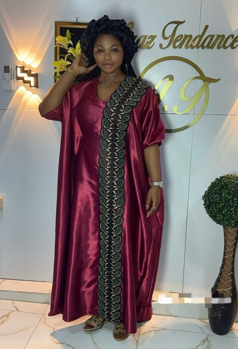 Robe satin