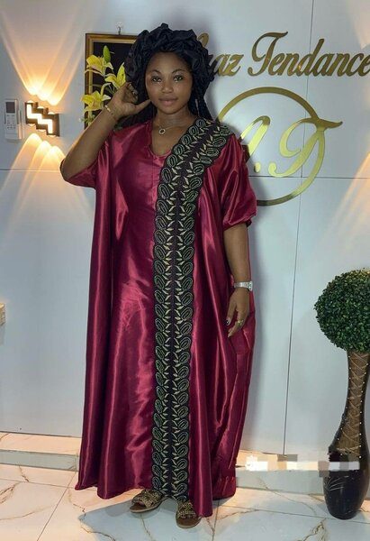 Robe satin