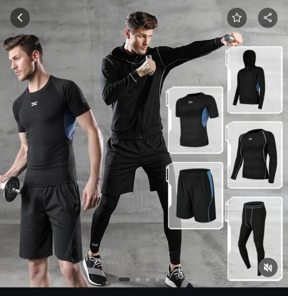 5pc Running Suit