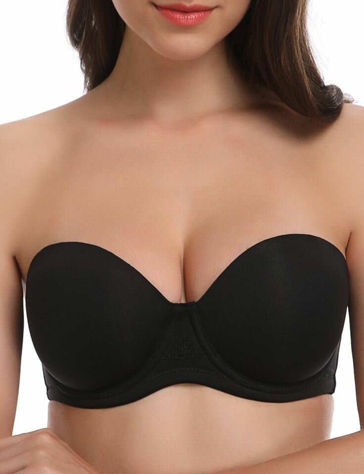 Strap less bra