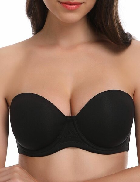 Strap less bra